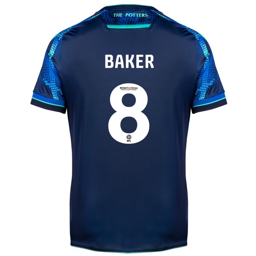 Niño Fútbol Camiseta Lewis Baker #8 Armada 2ª Equipación 2023/24 Perú