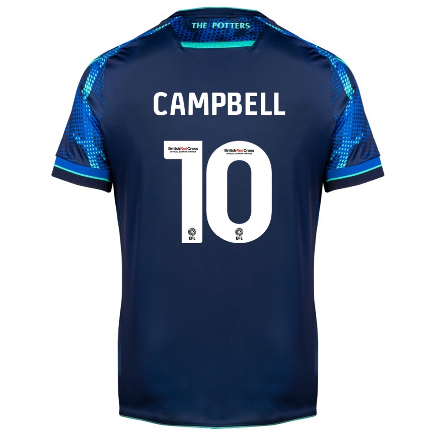 Niño Fútbol Camiseta Tyrese Campbell #10 Armada 2ª Equipación 2023/24 Perú