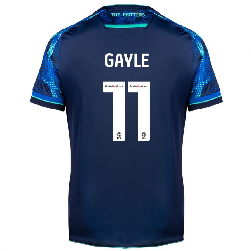 Niño Fútbol Camiseta Dwight Gayle #11 Armada 2ª Equipación 2023/24 Perú