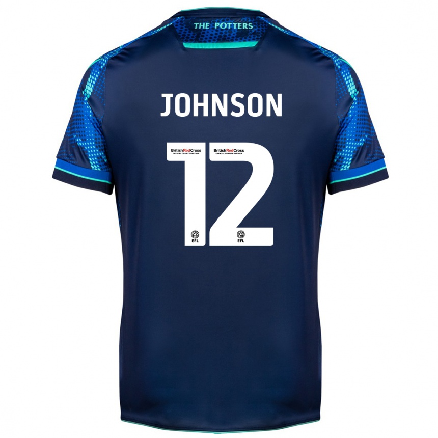 Niño Fútbol Camiseta Daniel Johnson #12 Armada 2ª Equipación 2023/24 Perú