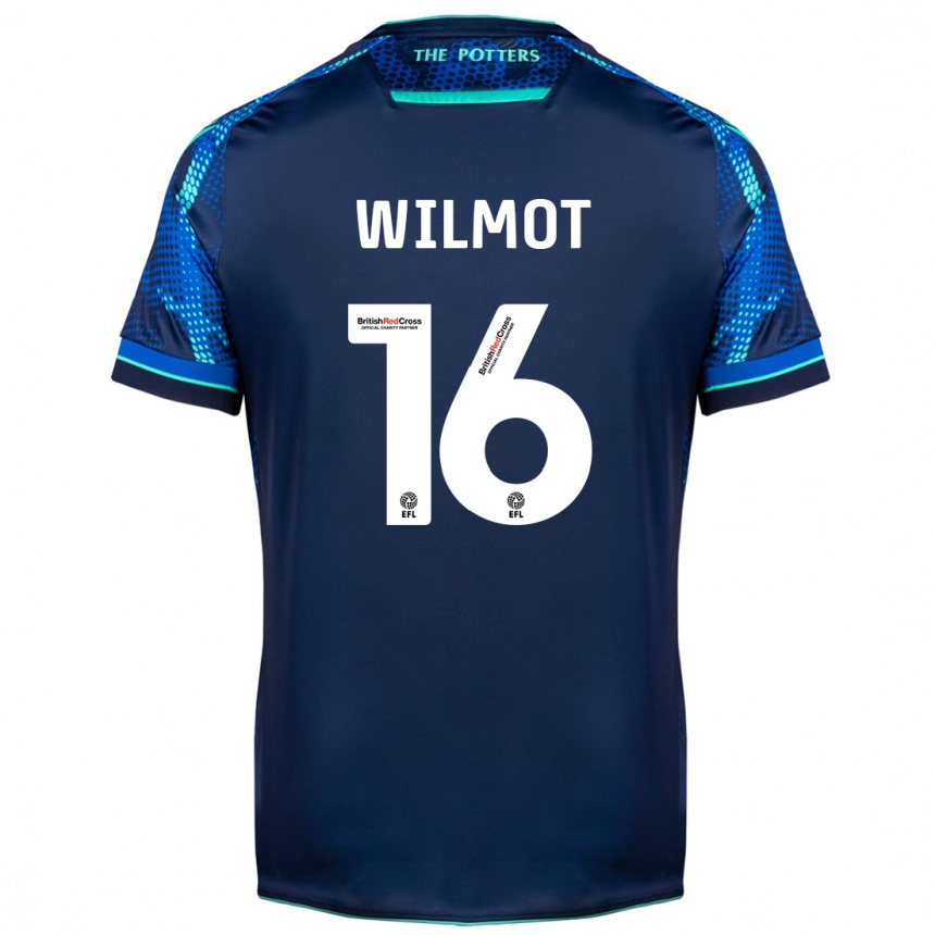 Niño Fútbol Camiseta Ben Wilmot #16 Armada 2ª Equipación 2023/24 Perú