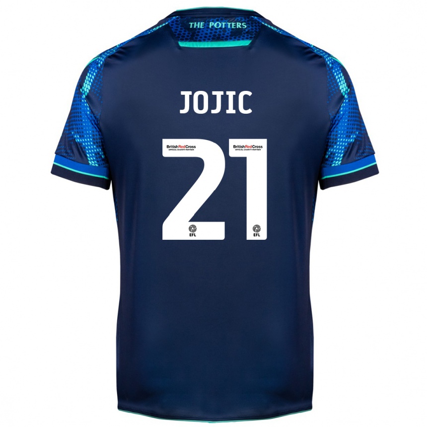 Niño Fútbol Camiseta Nikola Jojic #21 Armada 2ª Equipación 2023/24 Perú