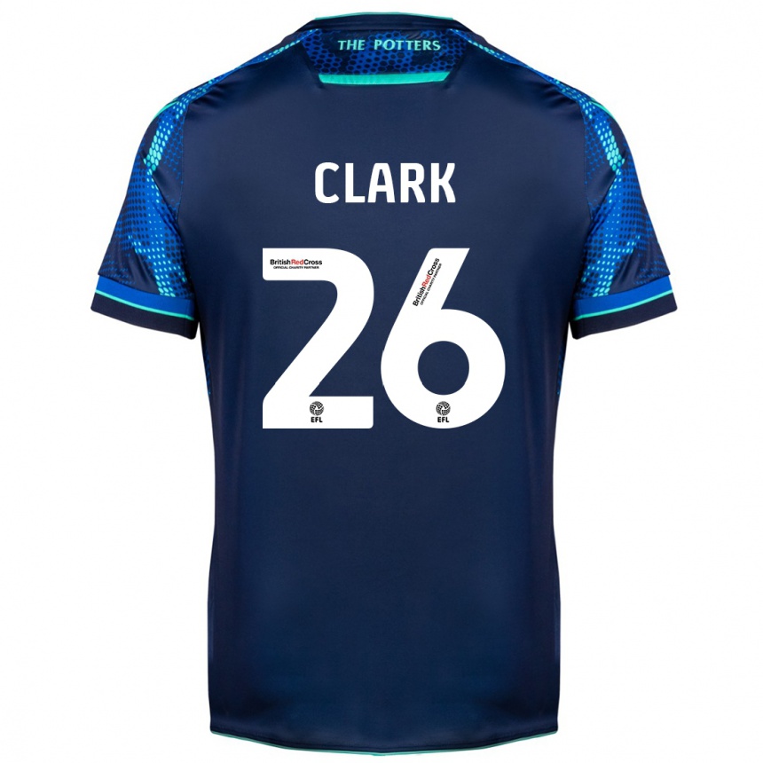 Niño Fútbol Camiseta Ciaran Clark #26 Armada 2ª Equipación 2023/24 Perú