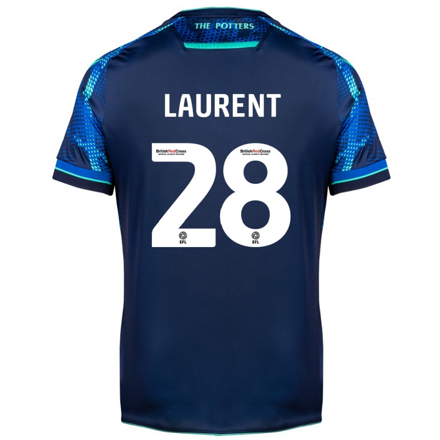 Niño Fútbol Camiseta Josh Laurent #28 Armada 2ª Equipación 2023/24 Perú