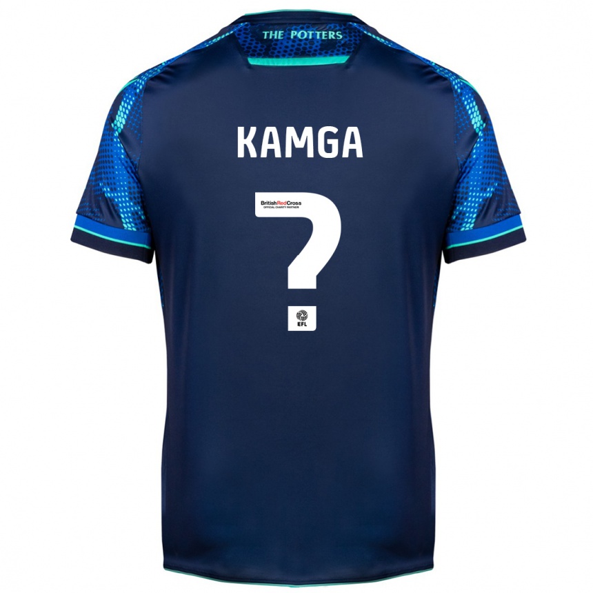 Niño Fútbol Camiseta Ian Kamga #0 Armada 2ª Equipación 2023/24 Perú