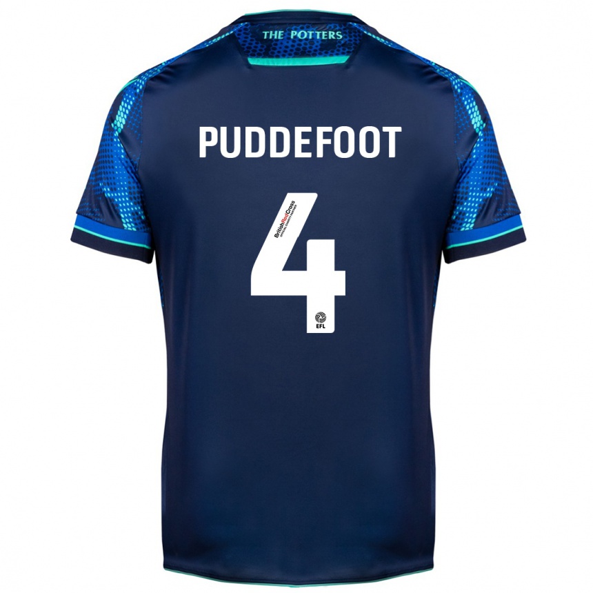 Niño Fútbol Camiseta Danielle Puddefoot #4 Armada 2ª Equipación 2023/24 Perú