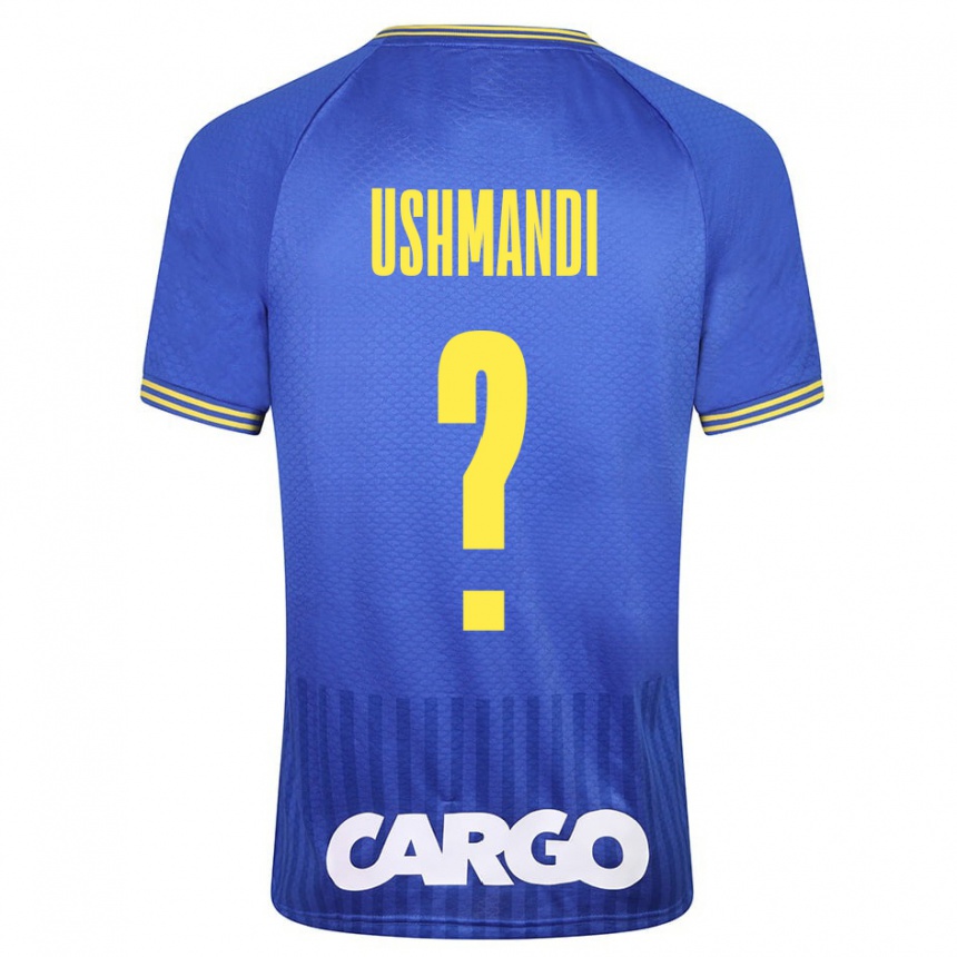 Niño Fútbol Camiseta Anar Ushmandi #0 Azul 2ª Equipación 2023/24 Perú