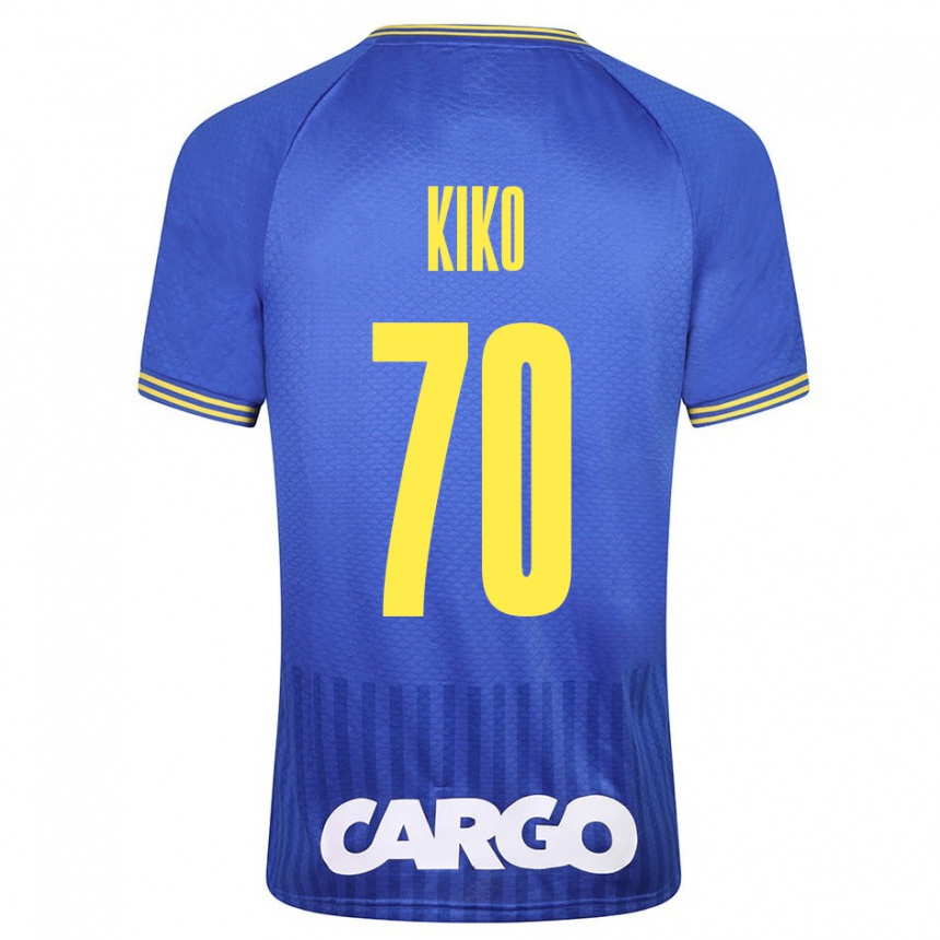 Niño Fútbol Camiseta Kiko Bondoso #70 Azul 2ª Equipación 2023/24 Perú