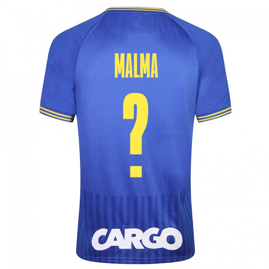 Niño Fútbol Camiseta Itay Malma #0 Azul 2ª Equipación 2023/24 Perú