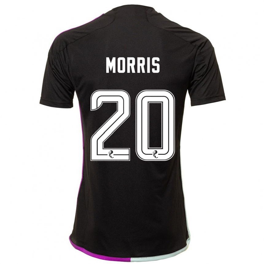 Niño Fútbol Camiseta Shayden Morris #20 Negro 2ª Equipación 2023/24 Perú