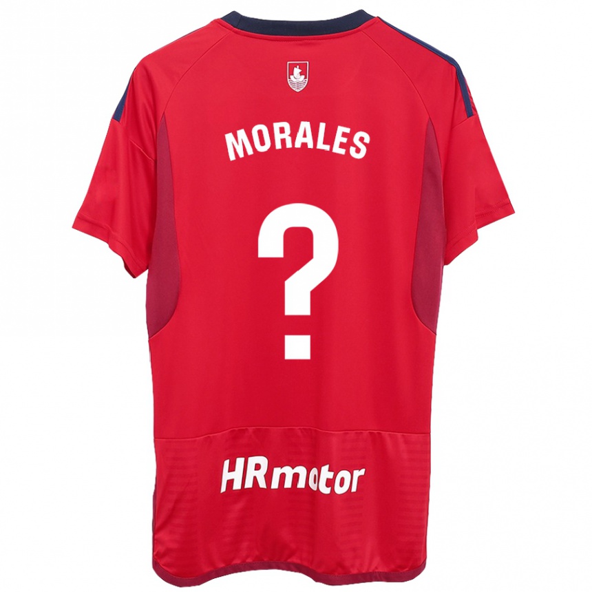 Hombre Fútbol Camiseta Anai Morales #0 Rojo 1ª Equipación 2023/24 Perú