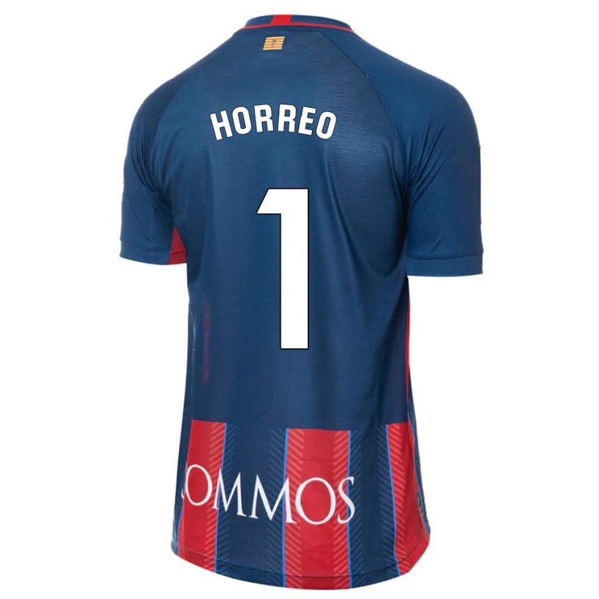 Hombre Fútbol Camiseta Berto Hórreo #1 Armada 1ª Equipación 2023/24 Perú