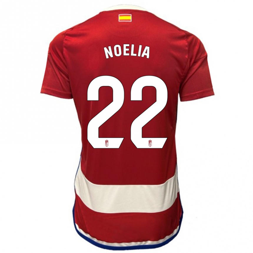 Hombre Fútbol Camiseta Noelia Salas Mullens #22 Rojo 1ª Equipación 2023/24 Perú