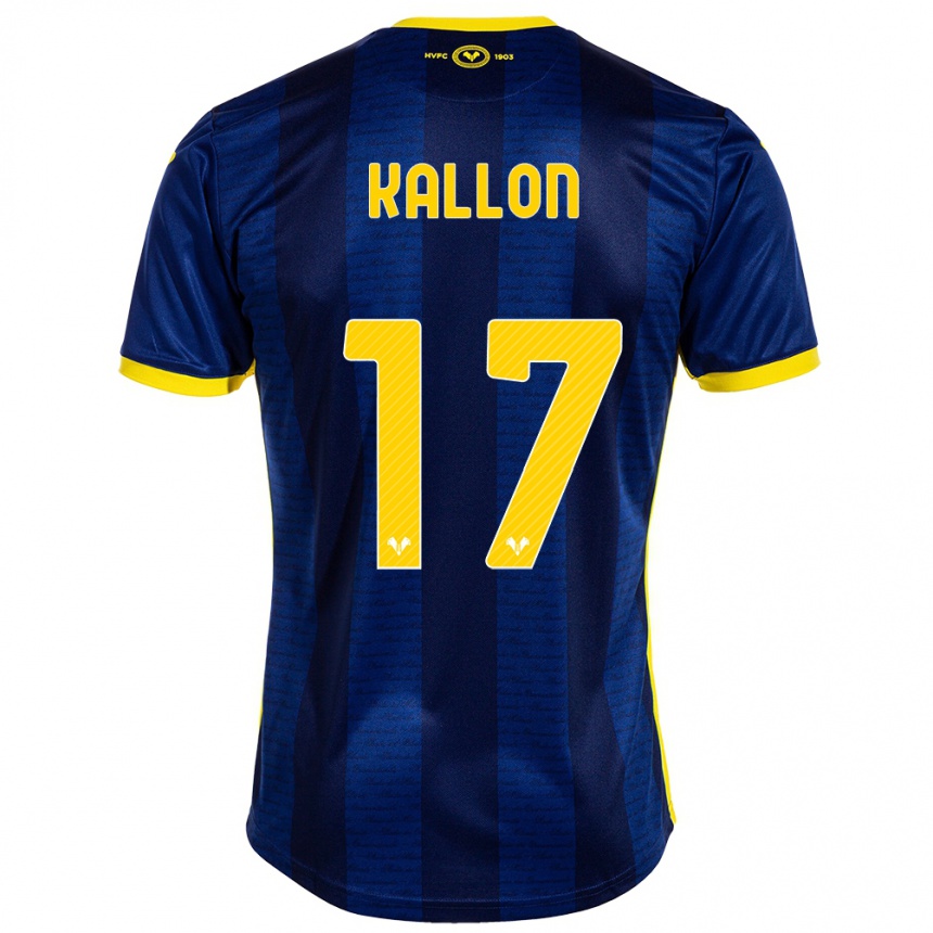 Hombre Fútbol Camiseta Yayah Kallon #17 Armada 1ª Equipación 2023/24 Perú