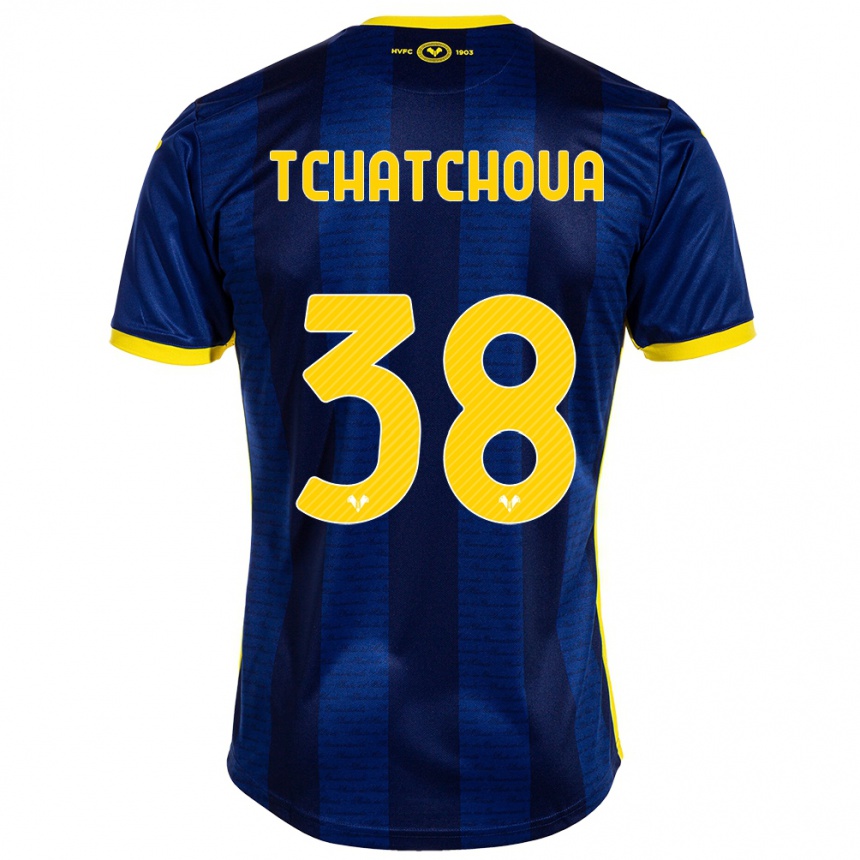 Hombre Fútbol Camiseta Jackson Tchatchoua #38 Armada 1ª Equipación 2023/24 Perú