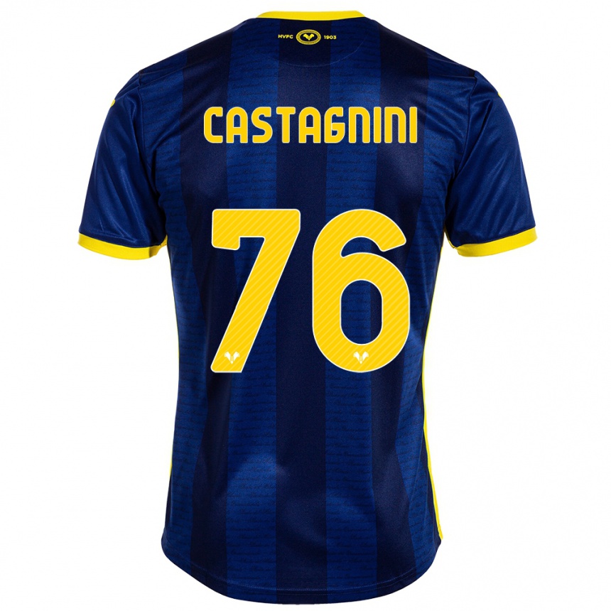 Hombre Fútbol Camiseta Mirko Castagnini #76 Armada 1ª Equipación 2023/24 Perú