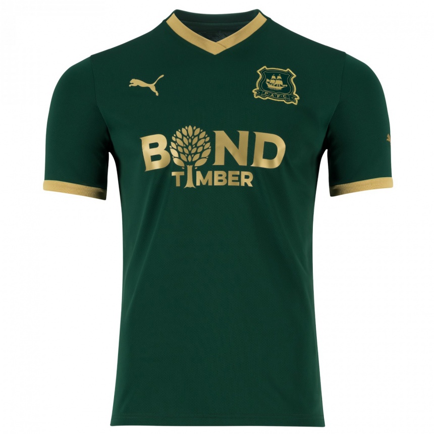 Hombre Fútbol Camiseta Macaulay Gillesphey #3 Verde 1ª Equipación 2023/24 Perú