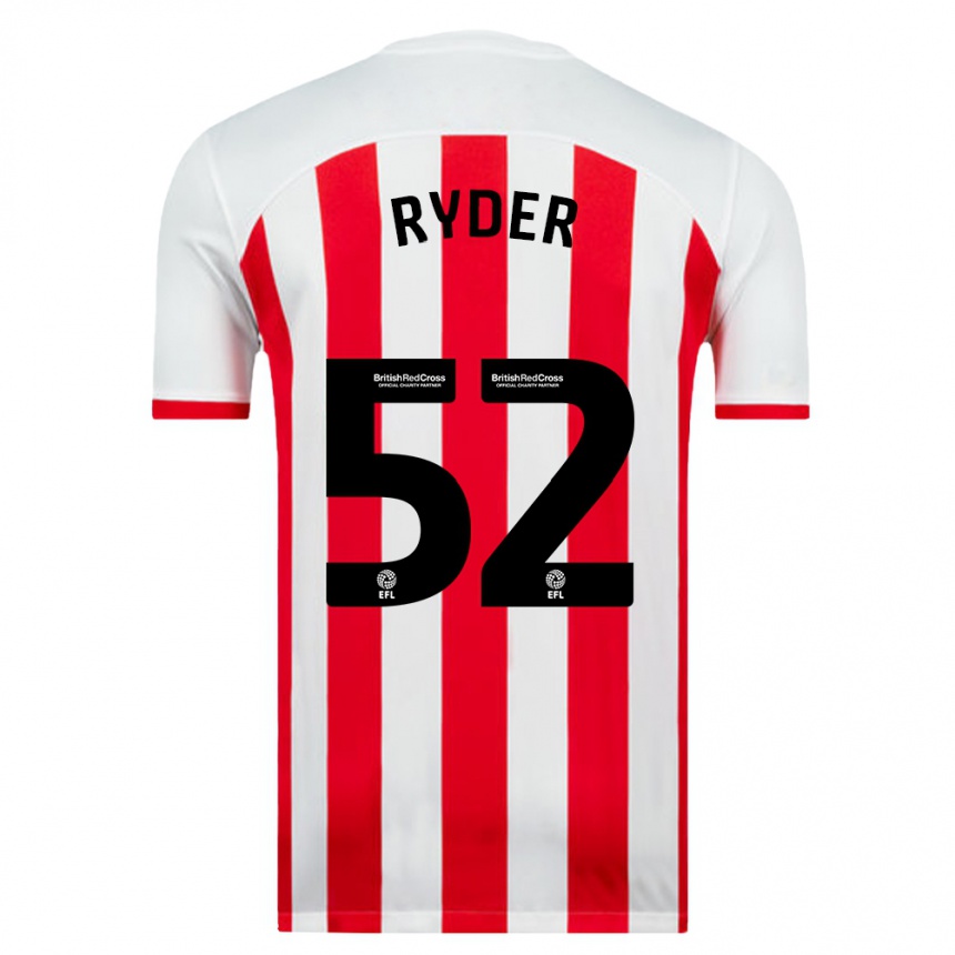 Hombre Fútbol Camiseta Joe Ryder #52 Blanco 1ª Equipación 2023/24 Perú