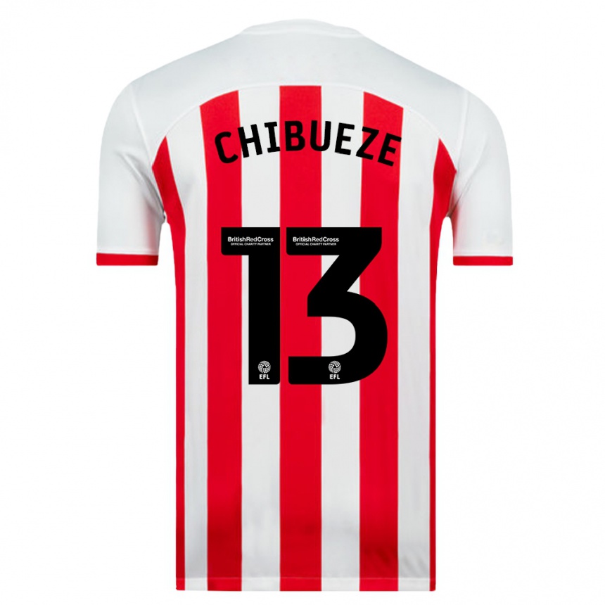 Hombre Fútbol Camiseta Kelechi Chibueze #13 Blanco 1ª Equipación 2023/24 Perú