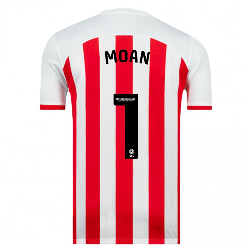 Hombre Fútbol Camiseta Claudia Moan #1 Blanco 1ª Equipación 2023/24 Perú