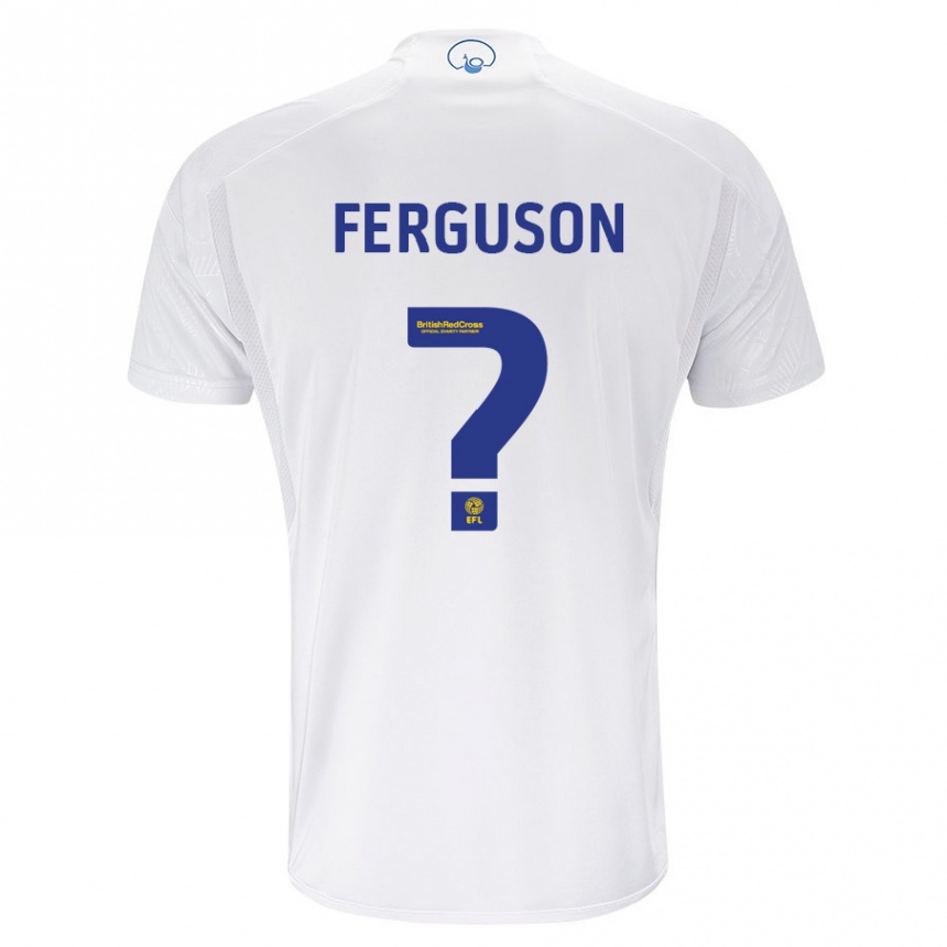 Hombre Fútbol Camiseta Connor Ferguson #0 Blanco 1ª Equipación 2023/24 Perú