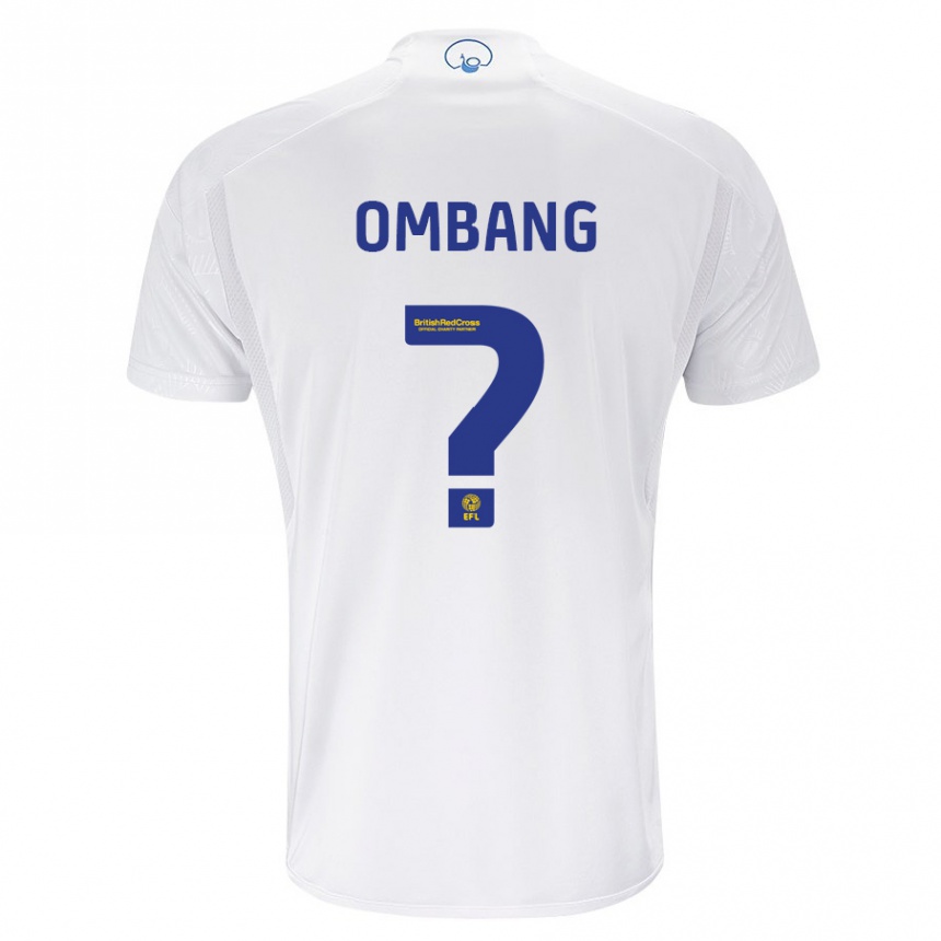 Hombre Fútbol Camiseta Darryl Ombang #0 Blanco 1ª Equipación 2023/24 Perú