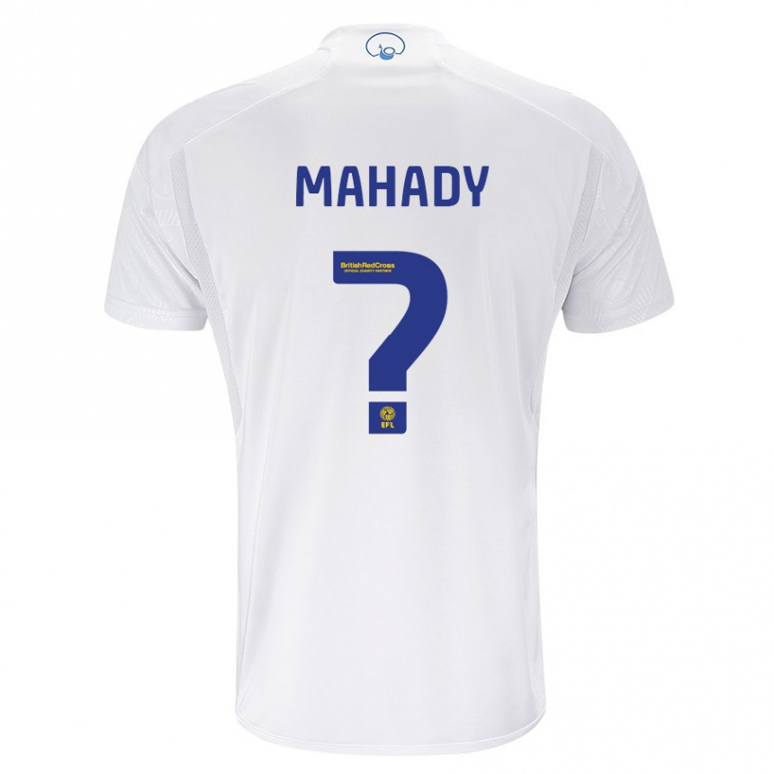 Hombre Fútbol Camiseta Rory Mahady #0 Blanco 1ª Equipación 2023/24 Perú