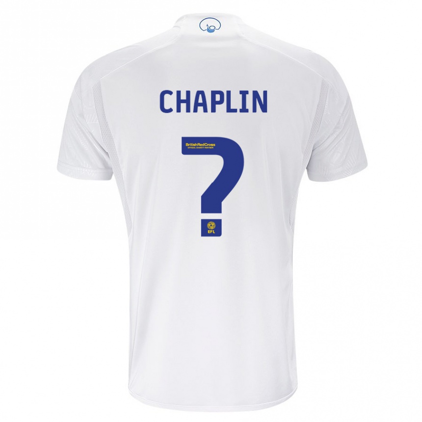 Hombre Fútbol Camiseta Rhys Chadwick-Chaplin #0 Blanco 1ª Equipación 2023/24 Perú