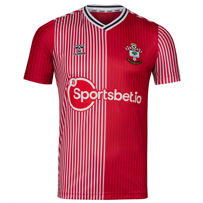 Hombre Fútbol Camiseta Josh Wright #0 Rojo 1ª Equipación 2023/24 Perú