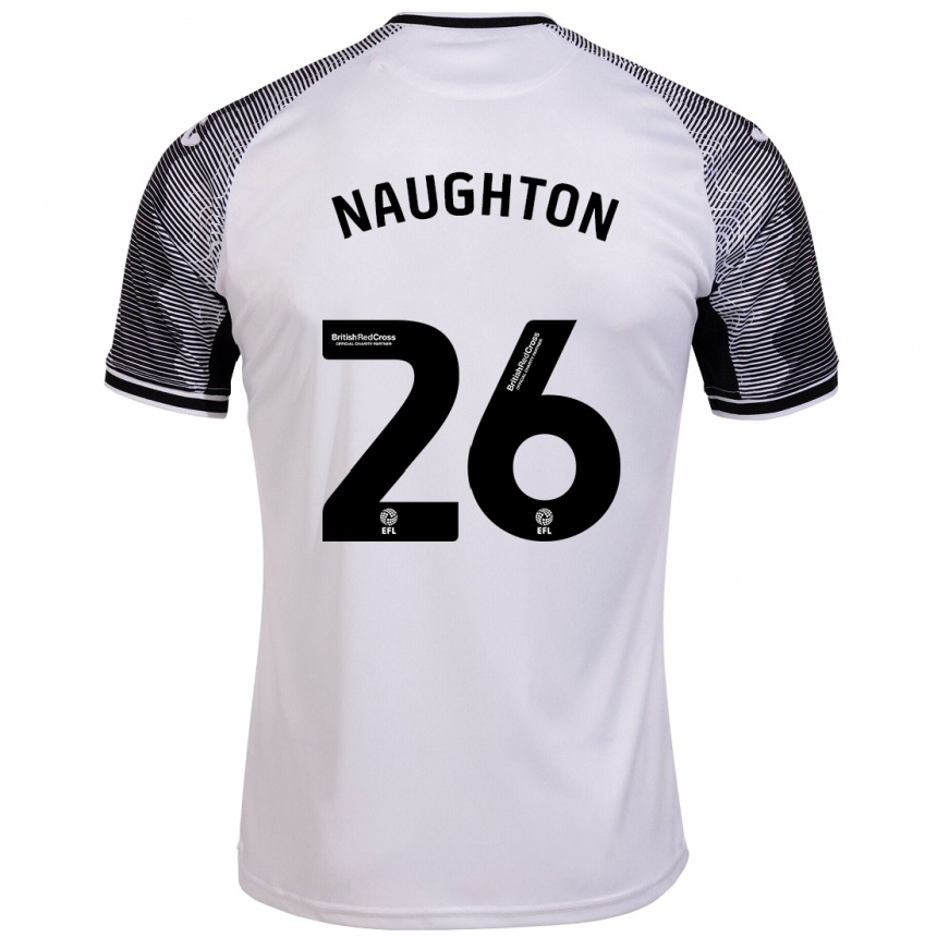 Hombre Fútbol Camiseta Kyle Naughton #26 Blanco 1ª Equipación 2023/24 Perú