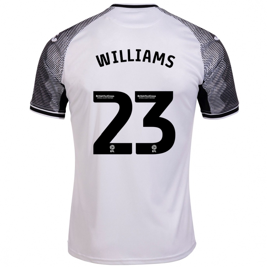 Hombre Fútbol Camiseta Jessica Williams #23 Blanco 1ª Equipación 2023/24 Perú