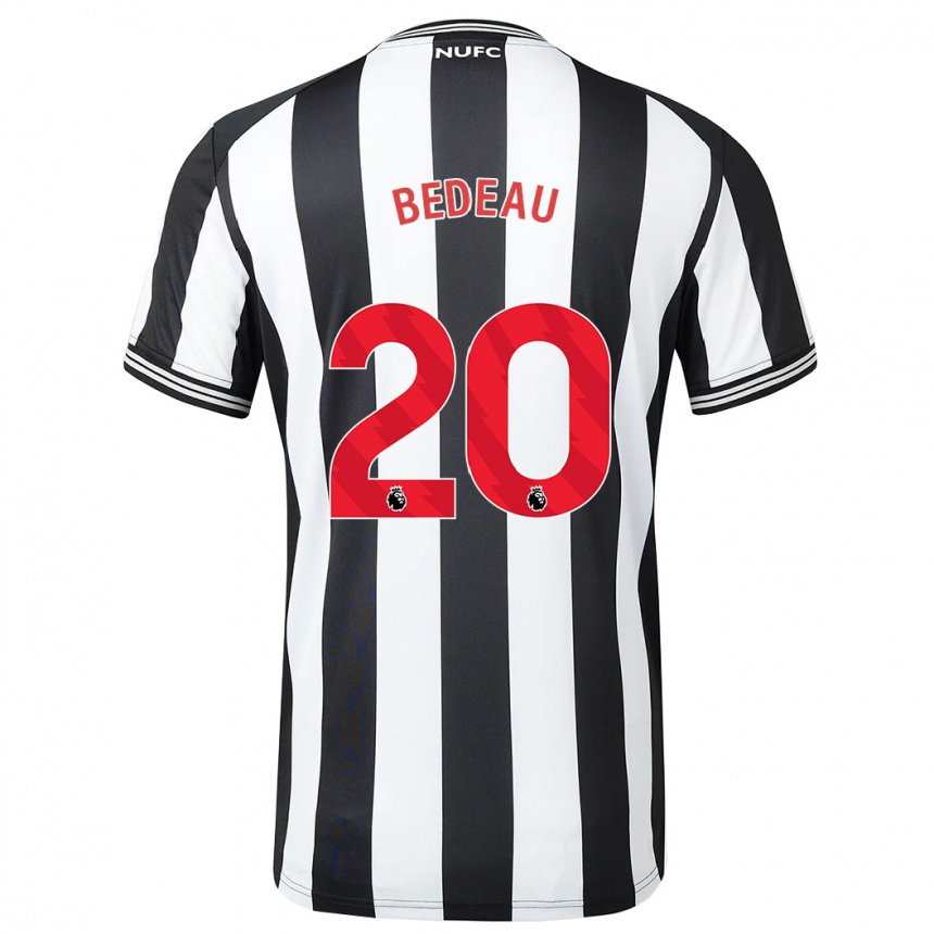 Hombre Fútbol Camiseta Naomi Bedeau #20 Blanco Negro 1ª Equipación 2023/24 Perú