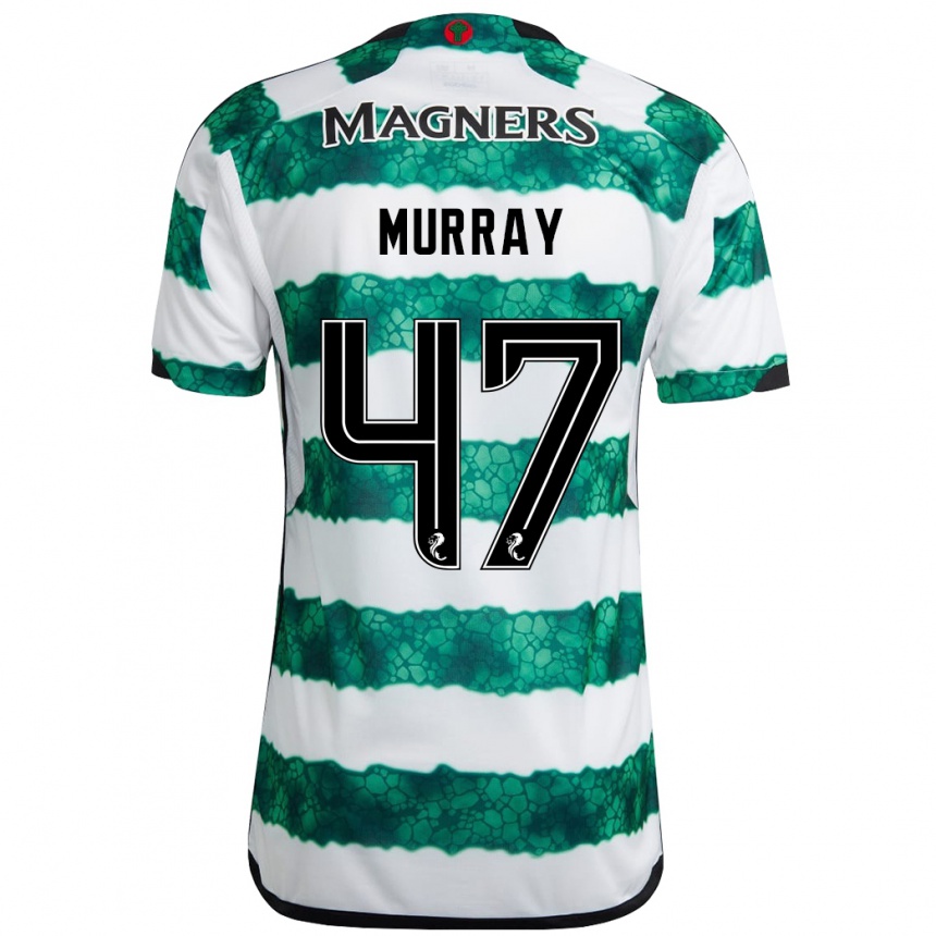 Hombre Fútbol Camiseta Dane Murray #47 Verde 1ª Equipación 2023/24 Perú