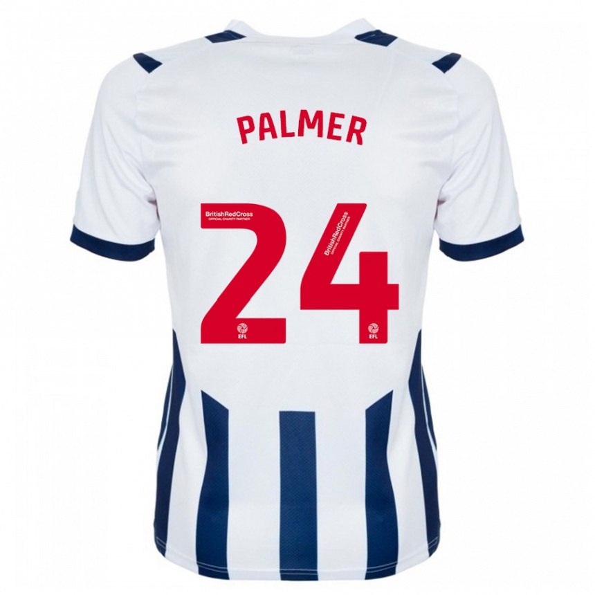 Hombre Fútbol Camiseta Alex Palmer #24 Blanco 1ª Equipación 2023/24 Perú