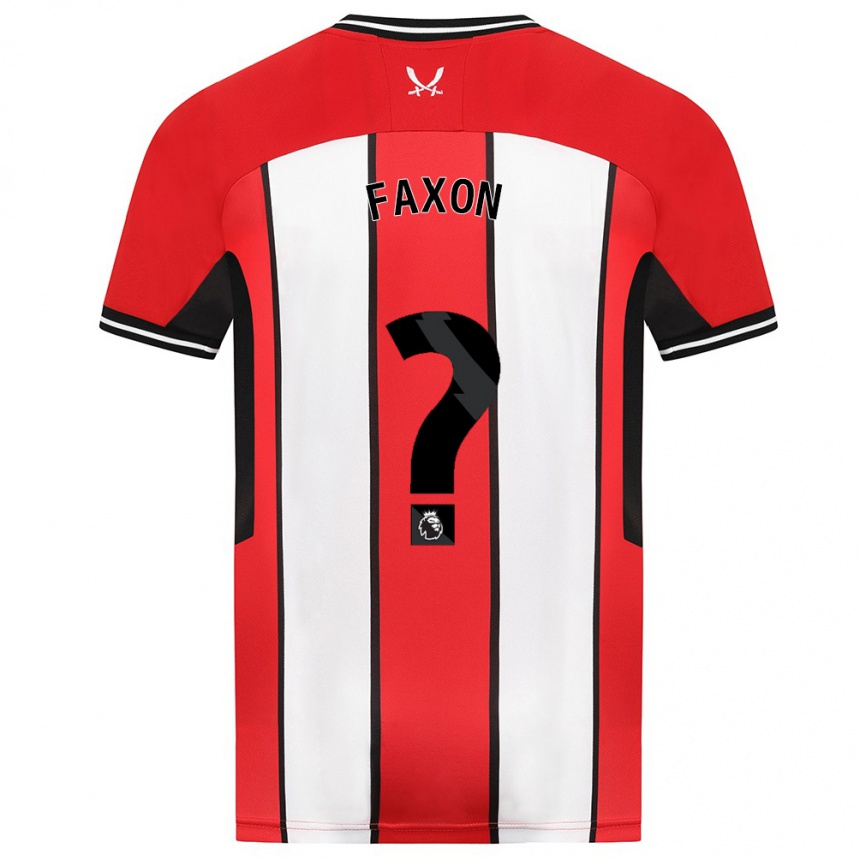 Hombre Fútbol Camiseta Luke Faxon #0 Rojo 1ª Equipación 2023/24 Perú