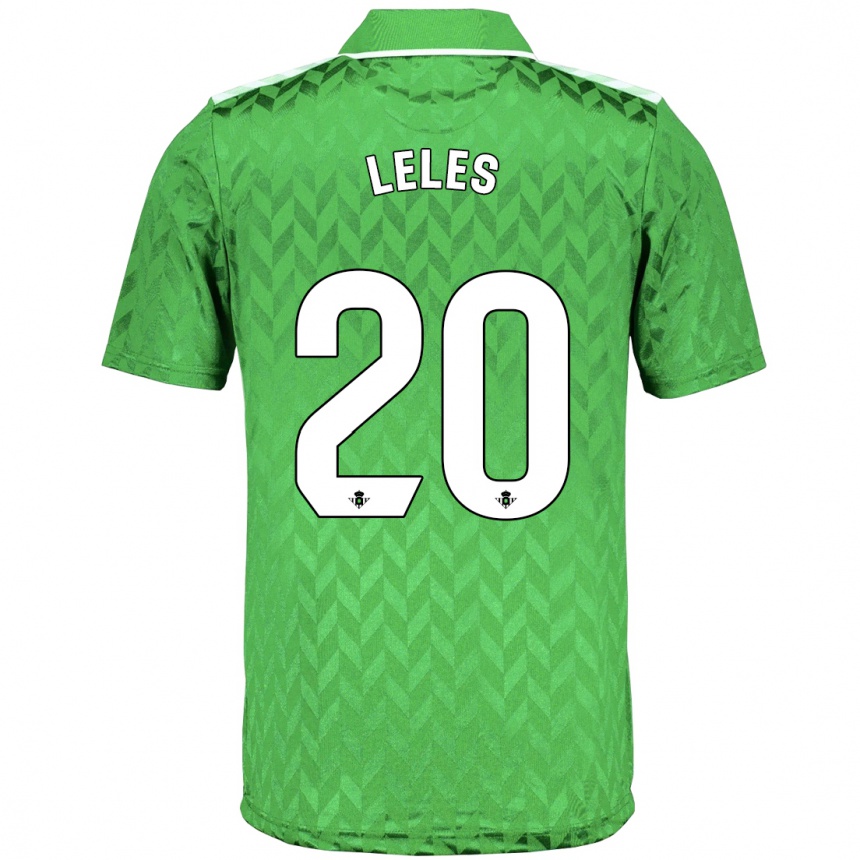 Hombre Fútbol Camiseta María De Los Ángeles Carrión Egido #20 Verde 2ª Equipación 2023/24 Perú