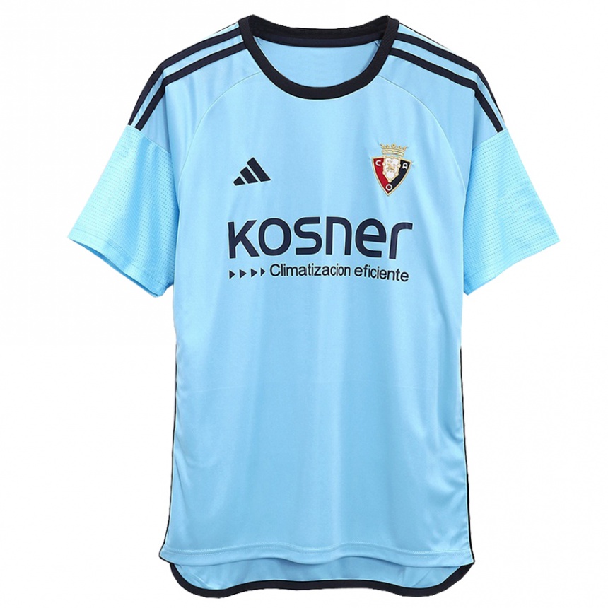 Hombre Fútbol Camiseta Josune Urdaniz Maurin #5 Azul 2ª Equipación 2023/24 Perú