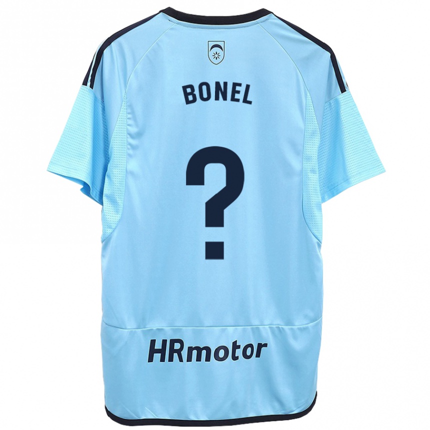 Hombre Fútbol Camiseta Aimar Bonel #0 Azul 2ª Equipación 2023/24 Perú