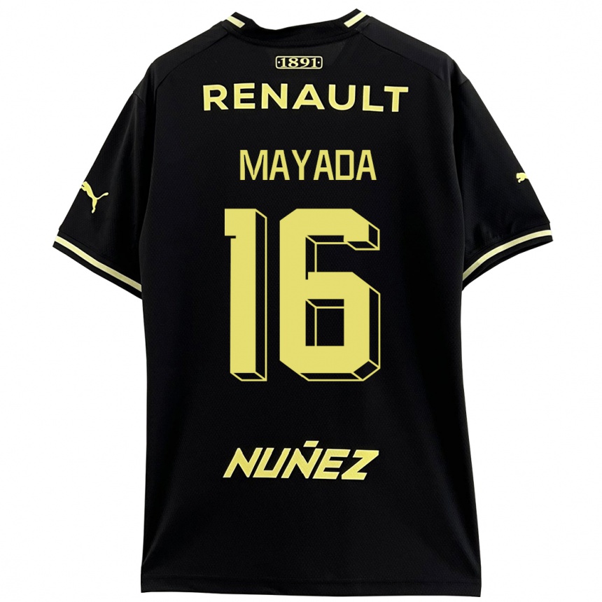 Hombre Fútbol Camiseta Camilo Mayada #16 Negro 2ª Equipación 2023/24 Perú