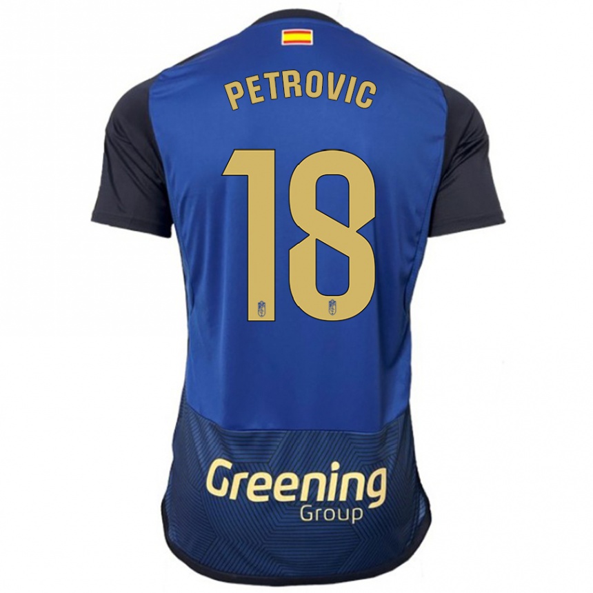 Hombre Fútbol Camiseta Njegos Petrovic #18 Armada 2ª Equipación 2023/24 Perú