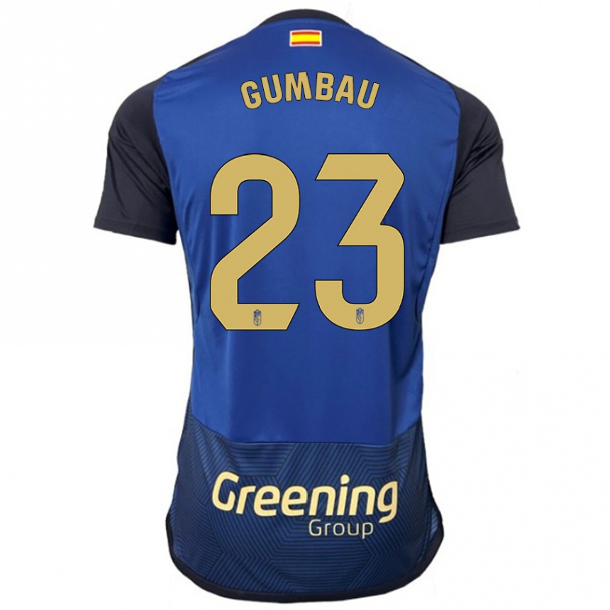 Hombre Fútbol Camiseta Gerard Gumbau #23 Armada 2ª Equipación 2023/24 Perú