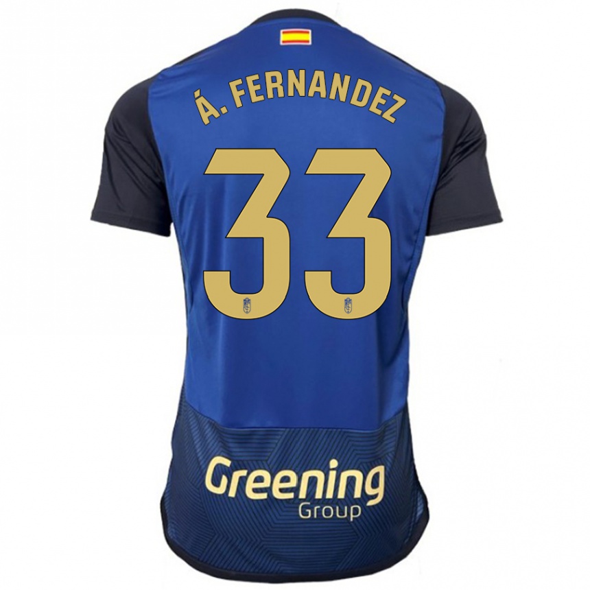 Hombre Fútbol Camiseta Álvaro Fernández #33 Armada 2ª Equipación 2023/24 Perú