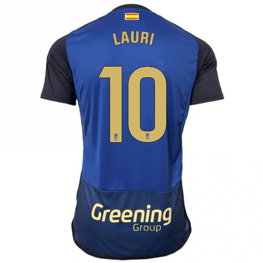 Hombre Fútbol Camiseta Lauri #10 Armada 2ª Equipación 2023/24 Perú