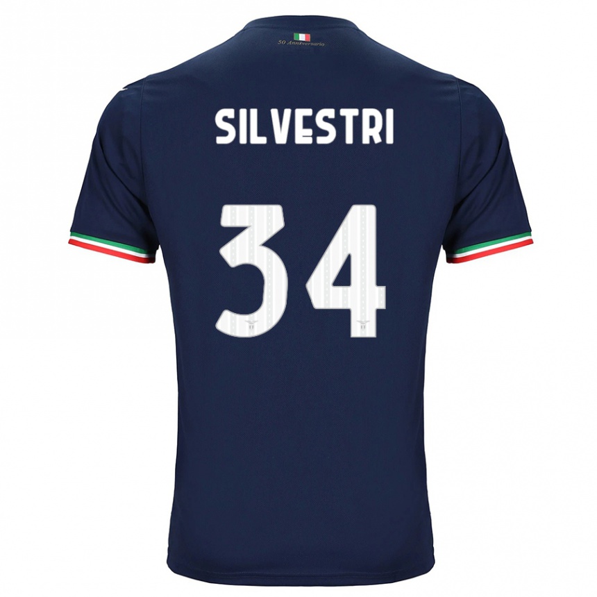 Hombre Fútbol Camiseta Thomas Silvestri #34 Armada 2ª Equipación 2023/24 Perú