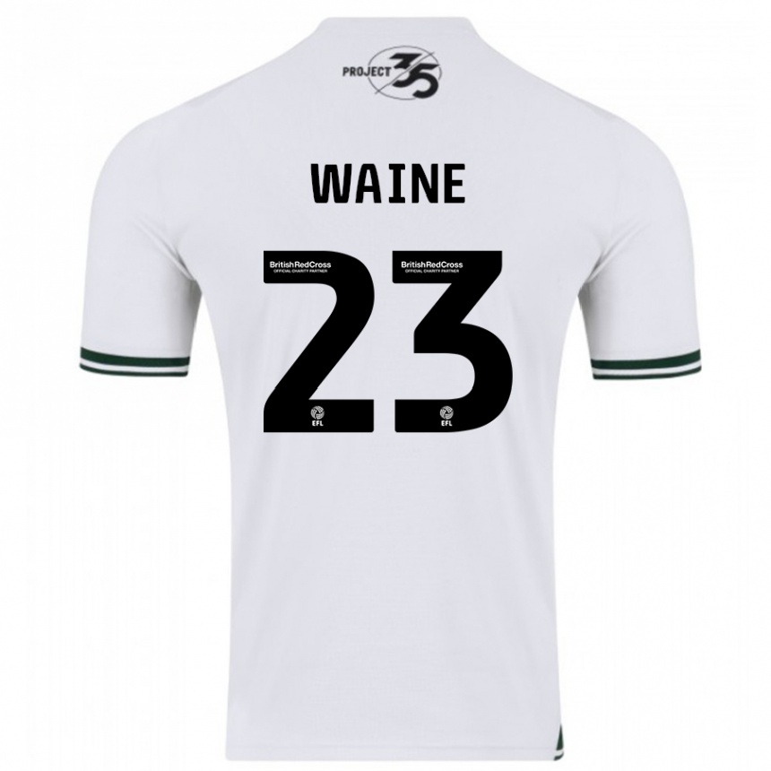 Hombre Fútbol Camiseta Ben Waine #23 Blanco 2ª Equipación 2023/24 Perú