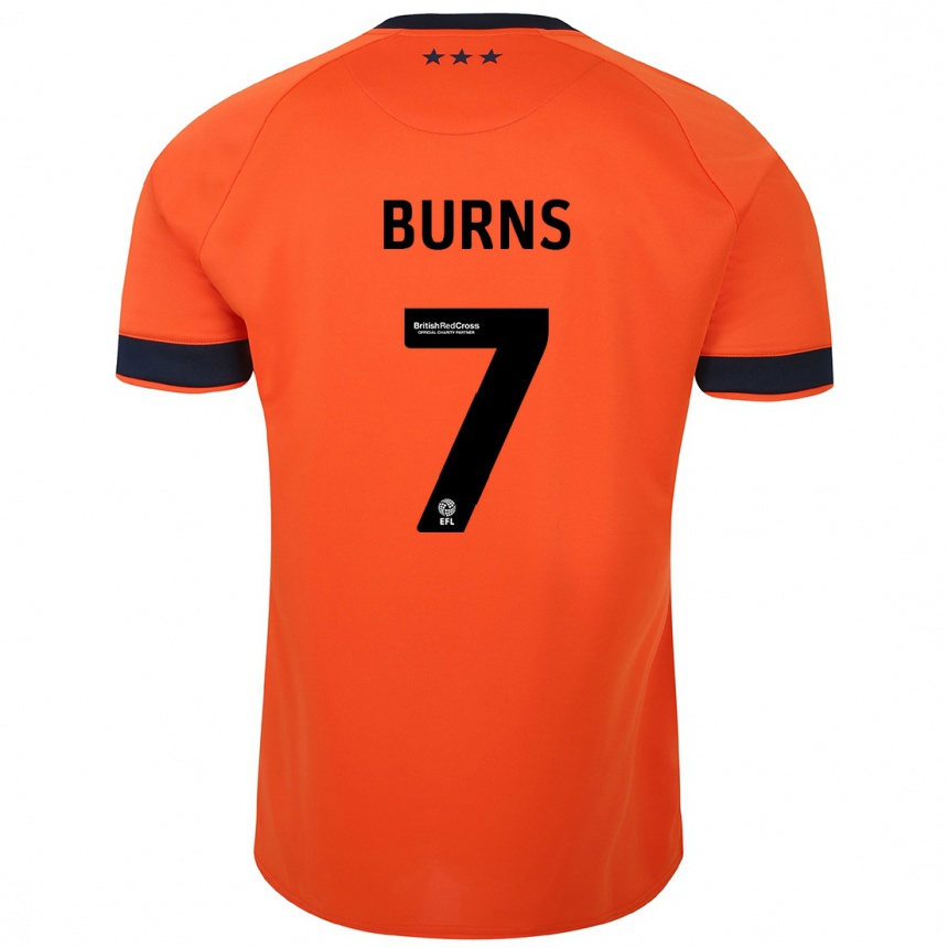 Hombre Fútbol Camiseta Wes Burns #7 Naranja 2ª Equipación 2023/24 Perú