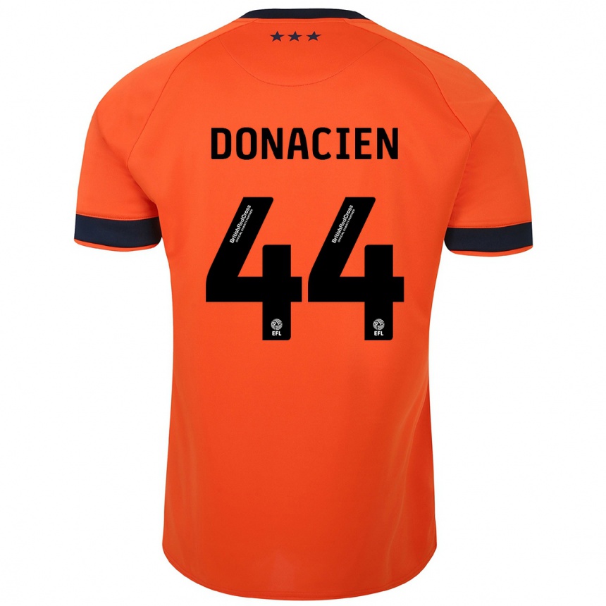 Hombre Fútbol Camiseta Janoi Donacien #44 Naranja 2ª Equipación 2023/24 Perú