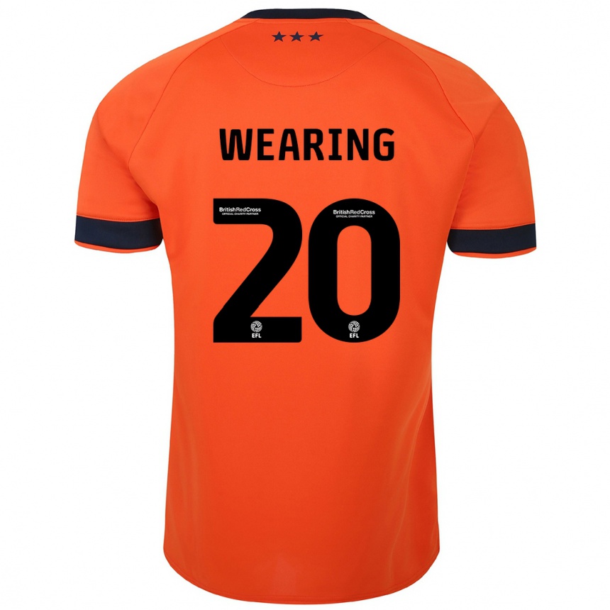 Hombre Fútbol Camiseta Megan Wearing #20 Naranja 2ª Equipación 2023/24 Perú