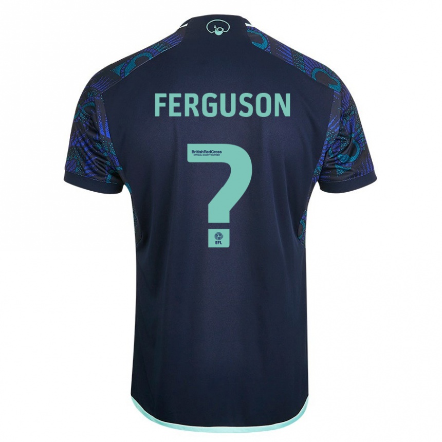 Hombre Fútbol Camiseta Connor Ferguson #0 Azul 2ª Equipación 2023/24 Perú