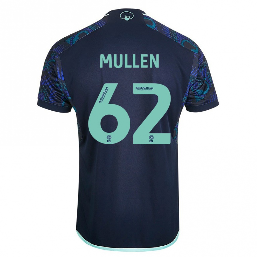 Hombre Fútbol Camiseta Jeremiah Chilokoa-Mullen #62 Azul 2ª Equipación 2023/24 Perú